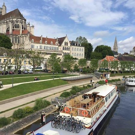 Bel Appart Au Centre-Ville Proche Gare Avec Wifi. Auxerre Eksteriør billede